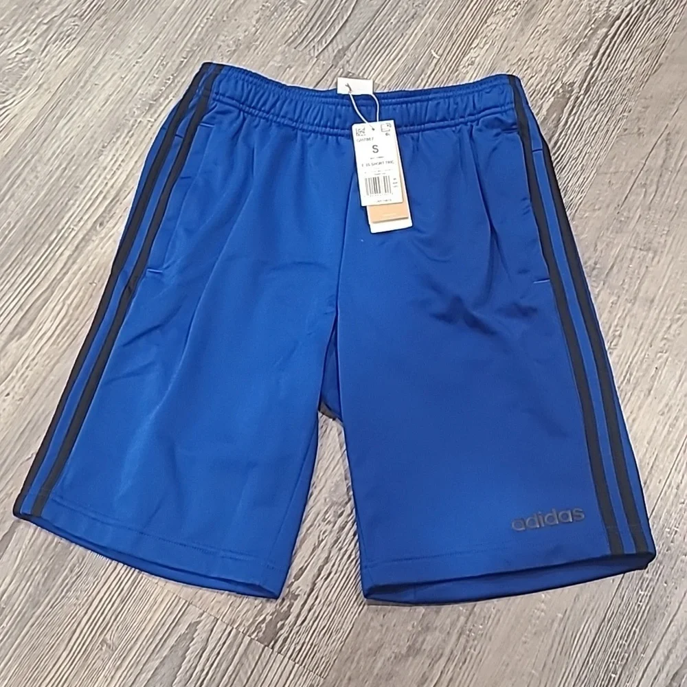 Adidas Essentials 3 Steipes Shorts Size Small